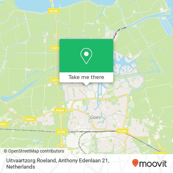 Uitvaartzorg Roeland, Anthony Edenlaan 21 map