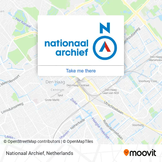 Nationaal Archief map