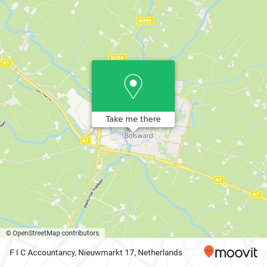 F I C Accountancy, Nieuwmarkt 17 map