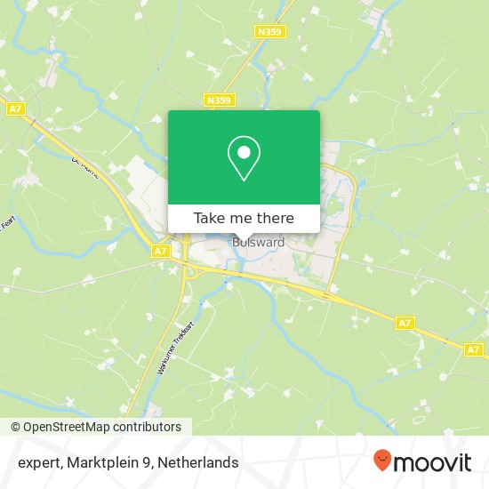 expert, Marktplein 9 map