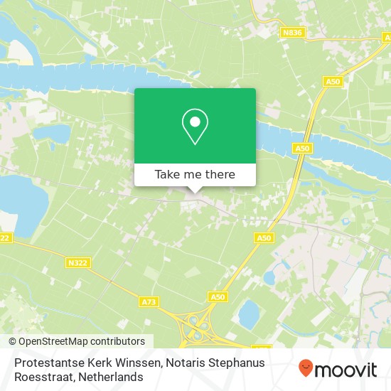 Protestantse Kerk Winssen, Notaris Stephanus Roesstraat map