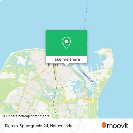 Rigters, Spoorgracht 24 map