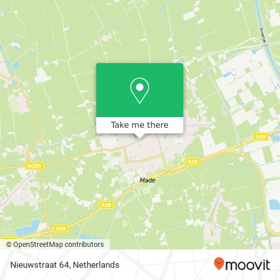 Nieuwstraat 64 map