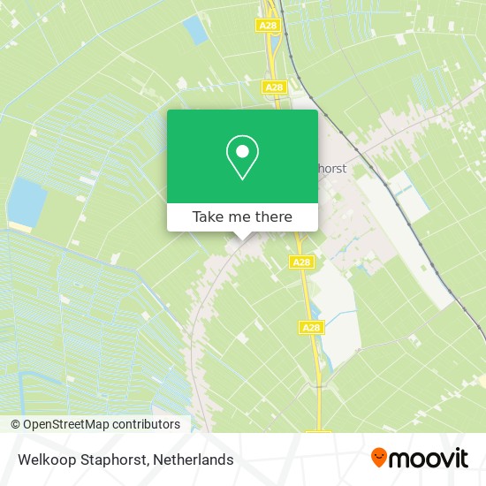 Welkoop Staphorst map