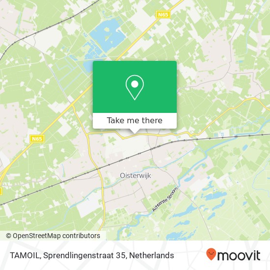 TAMOIL, Sprendlingenstraat 35 Karte