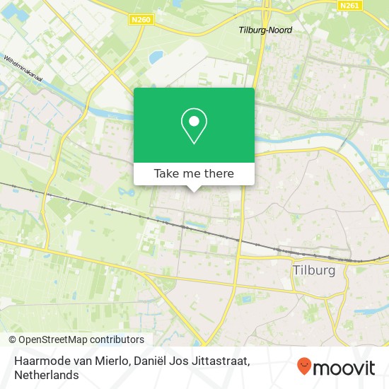 Haarmode van Mierlo, Daniël Jos Jittastraat map