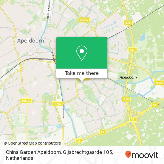 China Garden Apeldoorn, Gijsbrechtgaarde 105 map