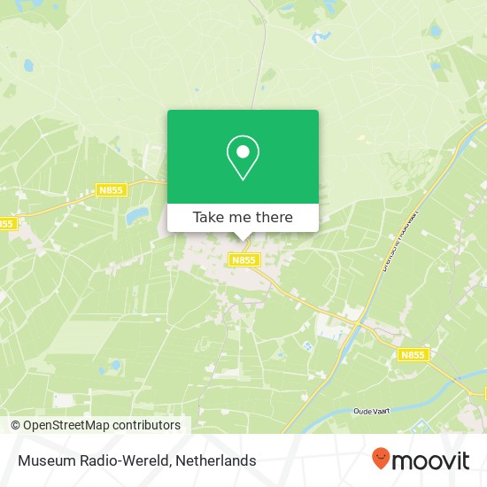 Museum Radio-Wereld map