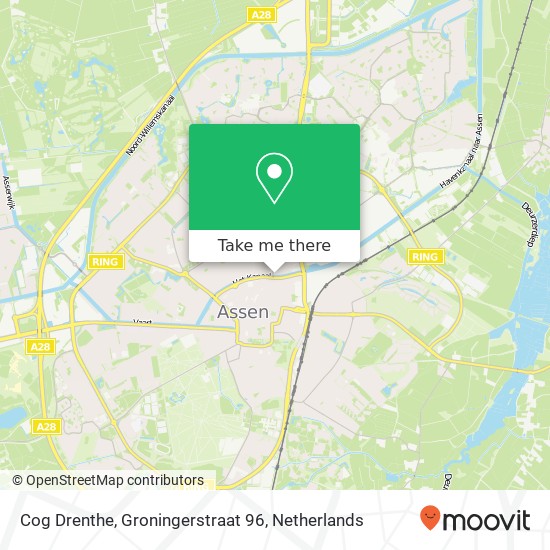 Cog Drenthe, Groningerstraat 96 map