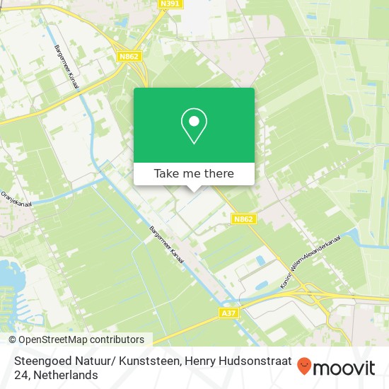 Steengoed Natuur/ Kunststeen, Henry Hudsonstraat 24 map