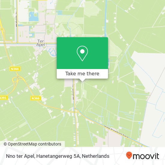 Nno ter Apel, Hanetangerweg 5A map