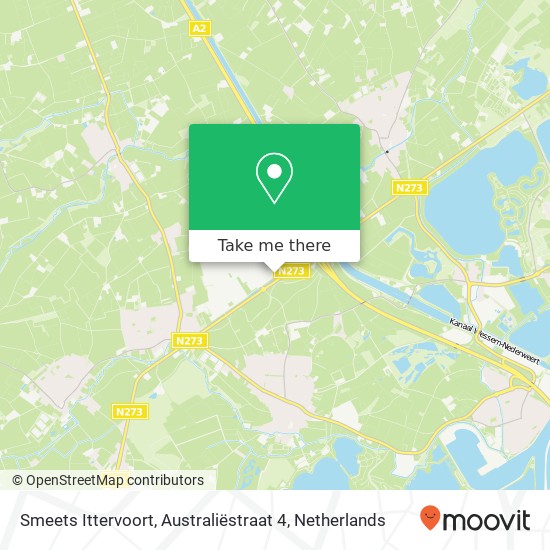 Smeets Ittervoort, Australiëstraat 4 map