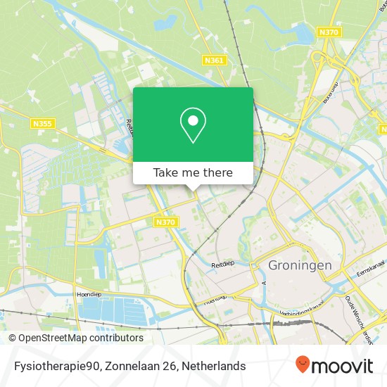 Fysiotherapie90, Zonnelaan 26 map