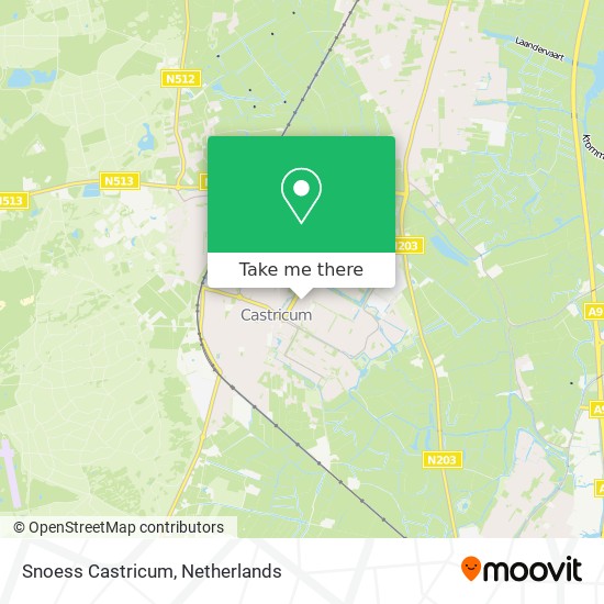 Snoess Castricum map