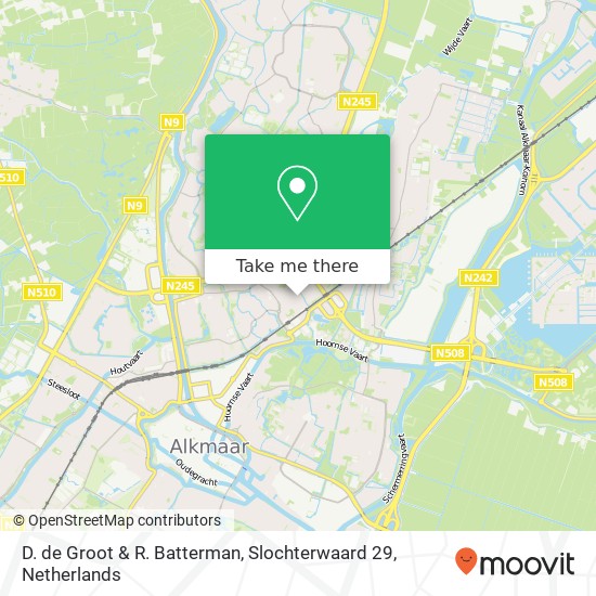 D. de Groot & R. Batterman, Slochterwaard 29 map