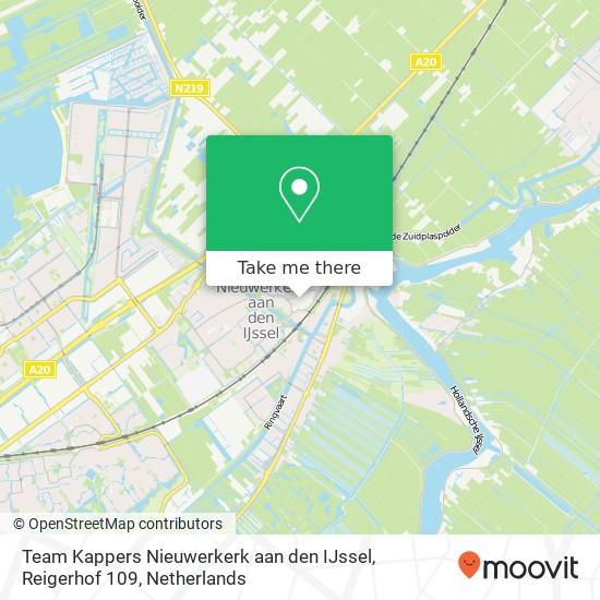 Team Kappers Nieuwerkerk aan den IJssel, Reigerhof 109 map