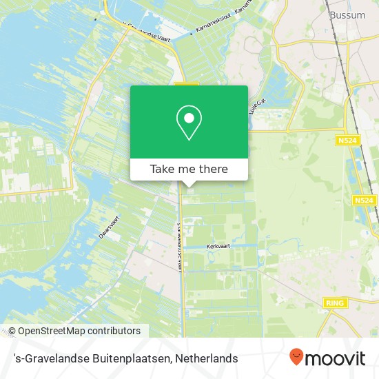 's-Gravelandse Buitenplaatsen, Noordereinde 54B map