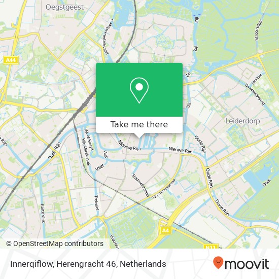 Innerqiflow, Herengracht 46 map