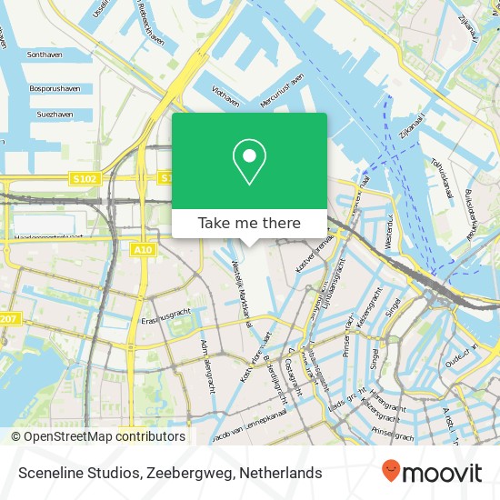 Sceneline Studios, Zeebergweg map