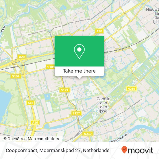 Coopcompact, Moermanskpad 27 map