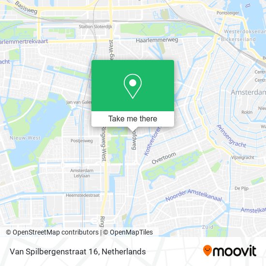 Van Spilbergenstraat 16 map