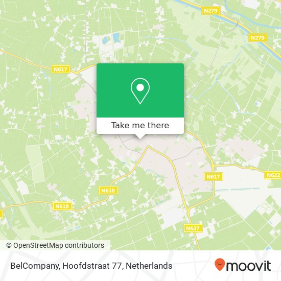 BelCompany, Hoofdstraat 77 map