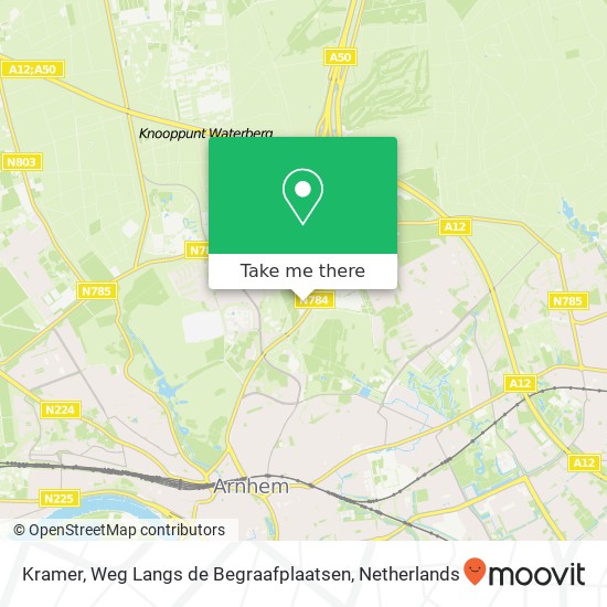 Kramer, Weg Langs de Begraafplaatsen map