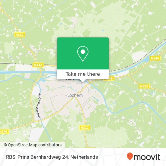 RBS, Prins Bernhardweg 24 map