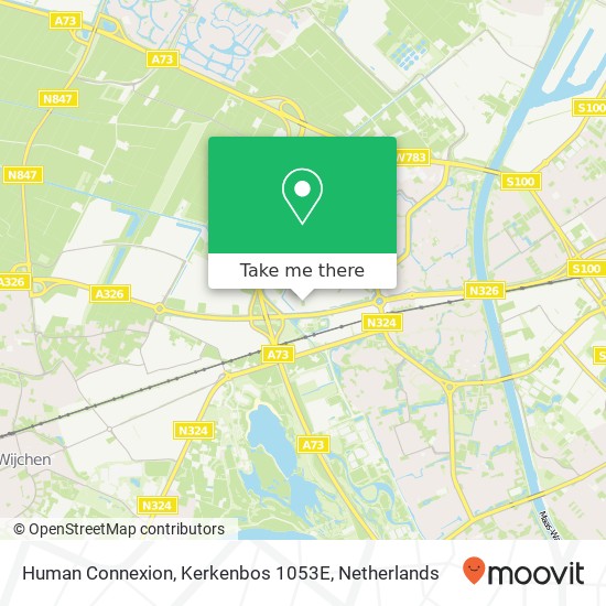 Human Connexion, Kerkenbos 1053E map