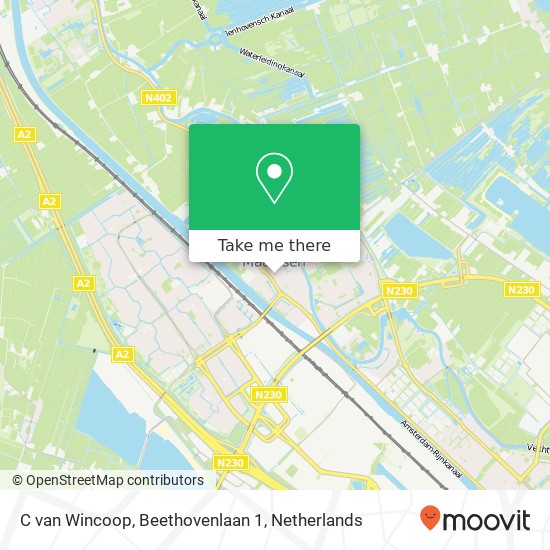 C van Wincoop, Beethovenlaan 1 map