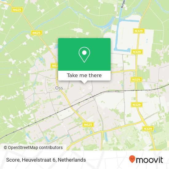 Score, Heuvelstraat 6 map
