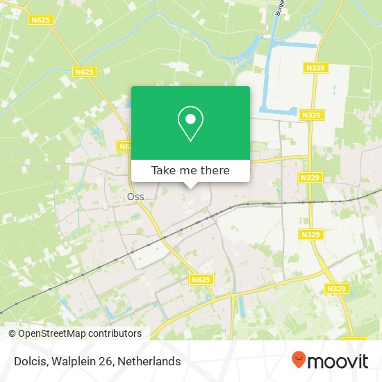 Dolcis, Walplein 26 map