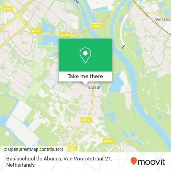 Basisschool de Abacus, Van Voorststraat 21 map