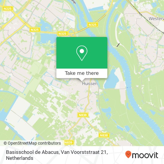 Basisschool de Abacus, Van Voorststraat 21 Karte