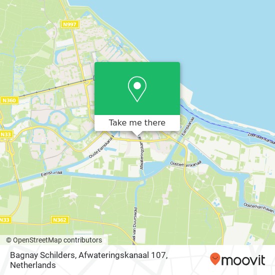 Bagnay Schilders, Afwateringskanaal 107 map