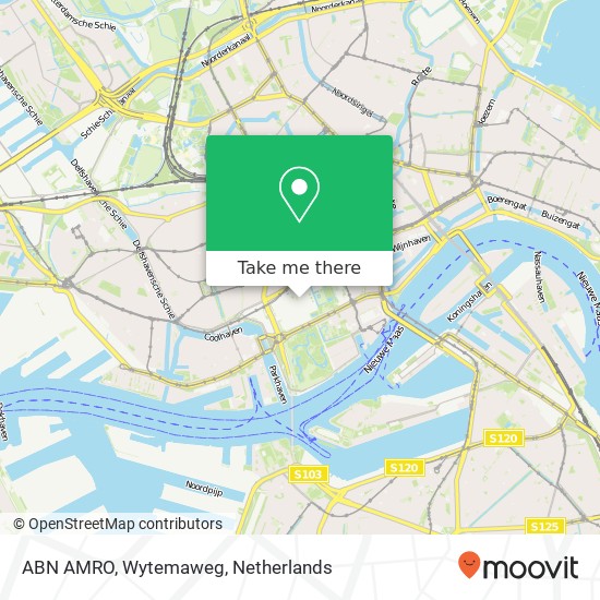 ABN AMRO, Wytemaweg map