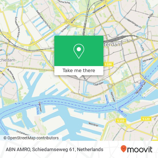 ABN AMRO, Schiedamseweg 61 map