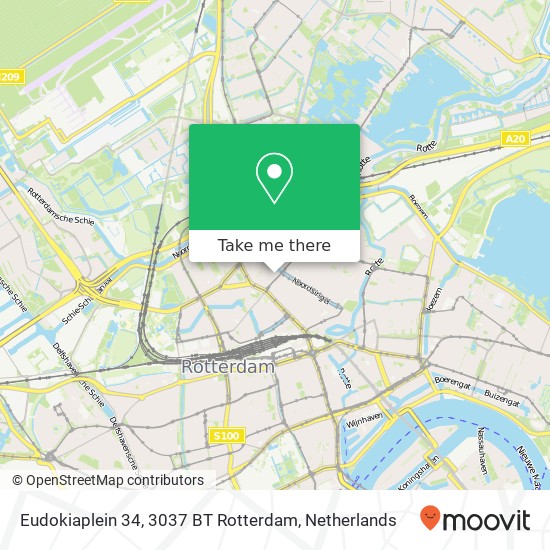 Eudokiaplein 34, 3037 BT Rotterdam map