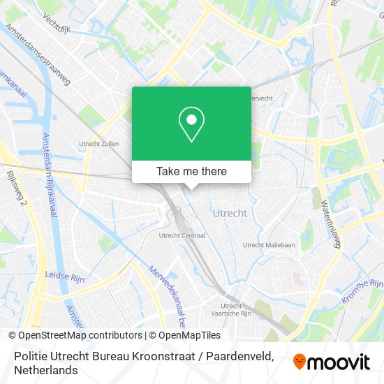 Politie Utrecht Bureau Kroonstraat / Paardenveld map