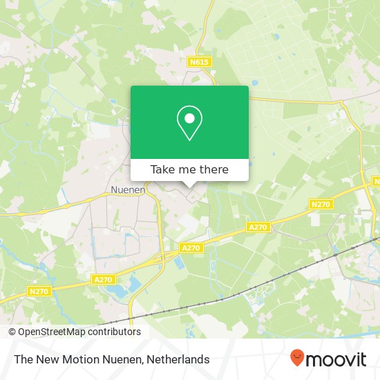 The New Motion Nuenen Karte