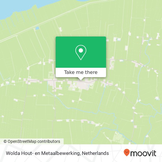 Wolda Hout- en Metaalbewerking, Hoofdstraat 13 Karte