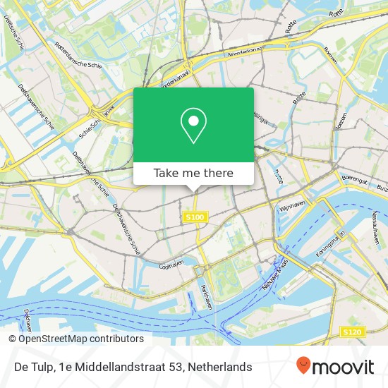 De Tulp, 1e Middellandstraat 53 map