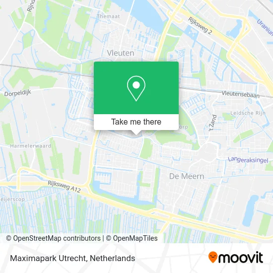 Maximapark Utrecht map