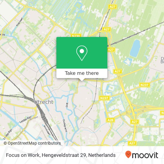 Focus on Work, Hengeveldstraat 29 Karte