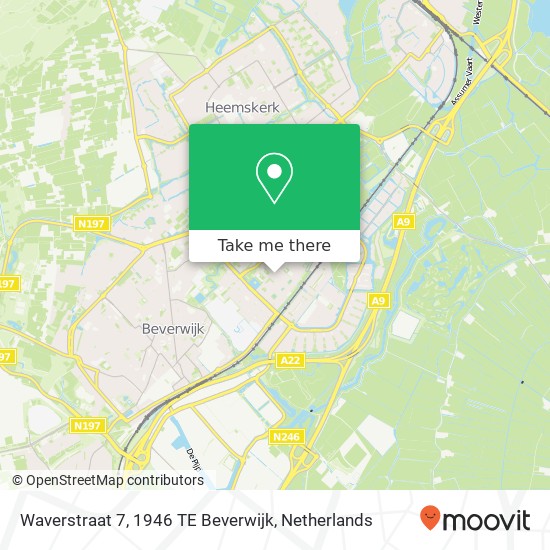 Waverstraat 7, 1946 TE Beverwijk map