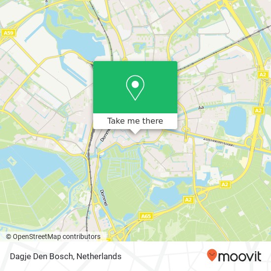 Dagje Den Bosch map