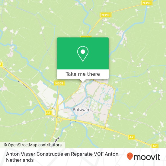 Anton Visser Constructie en Reparatie VOF Anton map