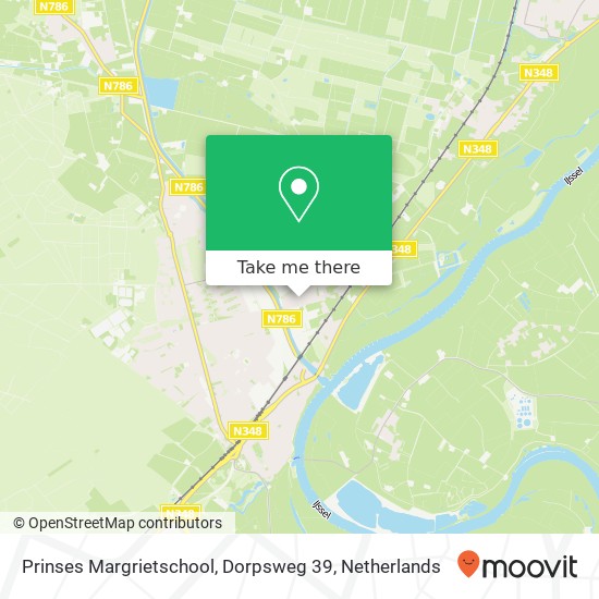 Prinses Margrietschool, Dorpsweg 39 map