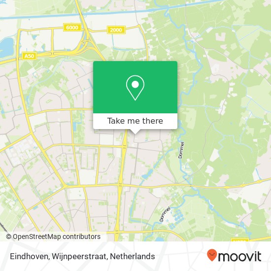 Eindhoven, Wijnpeerstraat map