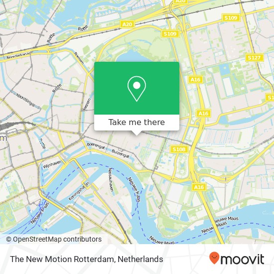 The New Motion Rotterdam map